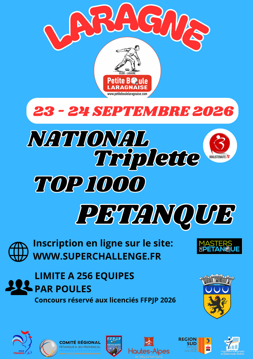 INSCRITS NATIONAL PETANQUE
