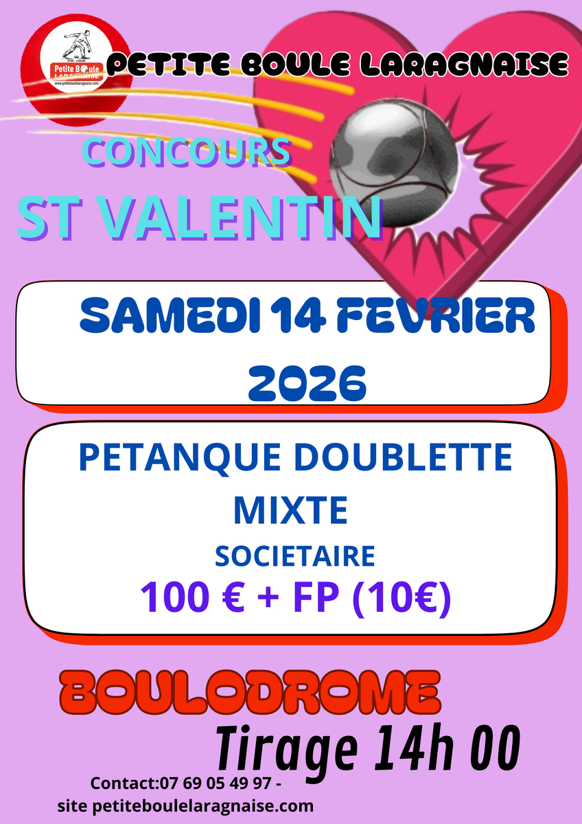 CONCOURS ST VALENTIN