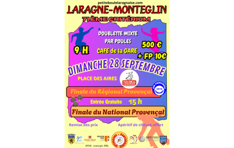 DOUBLETTE MIXTE PETANQUE