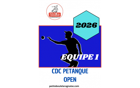 CDC PETANQUE OPEN 1