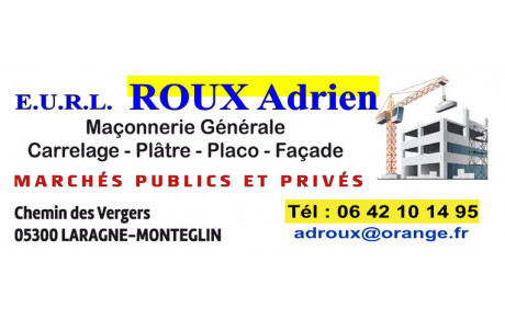 Roux Maçonnerie Laragne