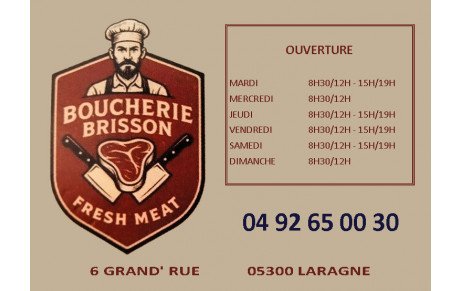 Boucherie BRISSON Laragne