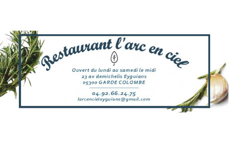 Restaurant l'Arc en Ciel Garde Colombe