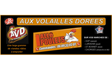 AUX VOLAILLES DOREES Marché Laragne