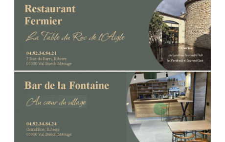 Bar de la Fontaine RIBIERS
